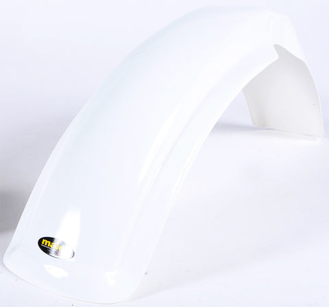 Maier White Front Fender for Yamaha YZ125 / YZ250 Models - 183501