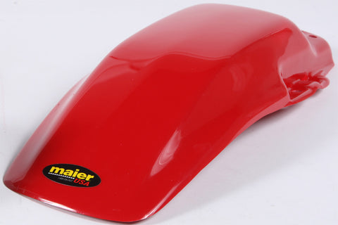 Maier Red Rear Fender for 1985-00 Honda XR80 / XR100 Models - 135022