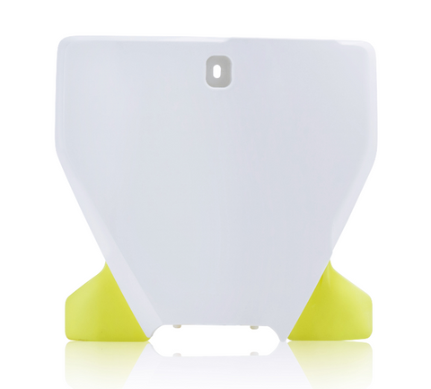 Acerbis Front Number Plate for Husqvarna models - 20 White/Yellow - 2726576814