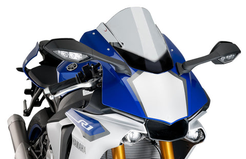 Puig Z Racing Windscreen for 2015-17 Yamaha YZF-R1 - Clear - 7648W