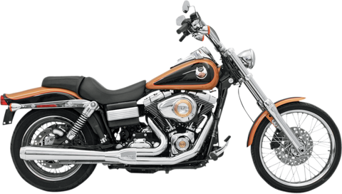 Bassani Road Rage Exhaust System for 2006-17 Harley Dyna models - Chrome - 13111J