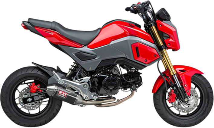Yoshimura RS 2 Mini Race Exhaust System for 2017 20 Honda MSX125 Grom SVS Powersports