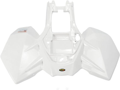 Maier White Rear Fender For 2006-09 Suzuki LTR450 QuadRacer - 178011