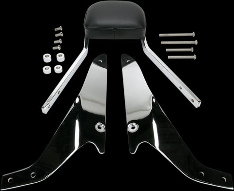 Cobra USA Mini Sissy Bar with Pad for 2006-14 Suzuki VZR1800 Boulevard M109R - 02-4845