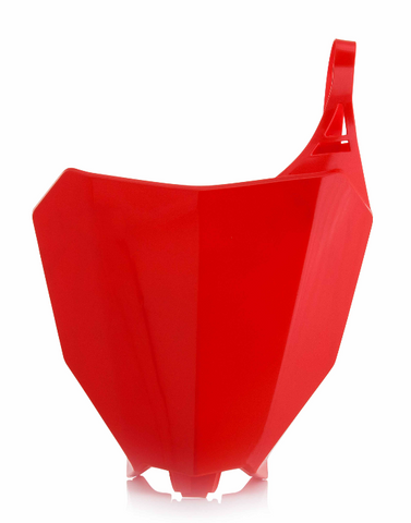 Acerbis Front Number Plate for 2017-18 Honda CRF450R models - Red - 2630680227