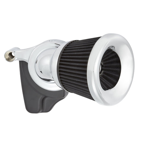 Arlen Ness Velocity 65 Air Cleaner Kit for 2017-22 Harley M8 models - Chrome - 81-201