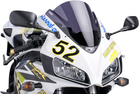 Puig Z-Racing Windscreen for 2004-07 Honda CBR1000RR - Dark Smoke