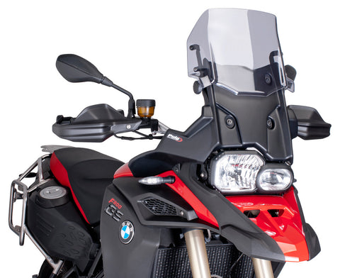 Puig Touring Windscreen for 2013-17 BMW F800GS Adventure - Smoke