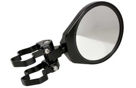 Klock Werks UTV Side View Mirror Kit - 6 Inch Round Mirror - KW05-01-0547