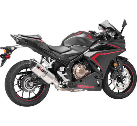 Yoshimura R-77 Slip-On Exhaust Muffler for 2016-21 Honda CBR500R - 12553B0520