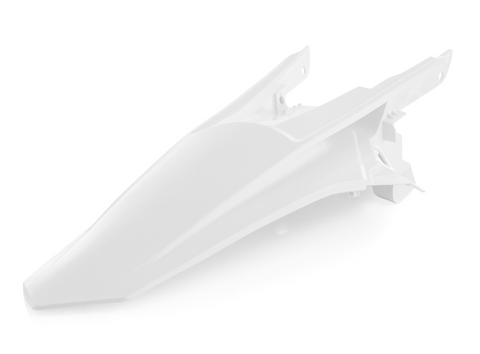 Acerbis Rear Fender for 2017-19 KTM EXC models - White - 2634040002