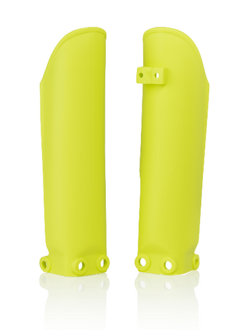 Acerbis Fork Covers for 2017-21 Husqvarna TC65 - Yellow - 2732020005