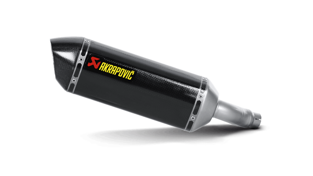 Akrapovic Carbon Fiber Slip-On Mufflers for 2013-16 Kawasaki EX300 Akrapovic Carbon Fiber Slip-On Mufflers for 2013-16 Kawasaki EX300