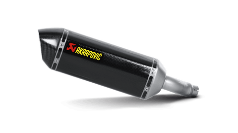 Akrapovic Carbon Fiber Slip-On Mufflers for 2013-16 Kawasaki EX300 / Z300 - S-K3SO1-ZC