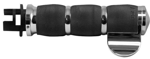 Avon Grips Air Cushion Grips for Indian Chief - Chrome - MT-IN-AIR-90C-B