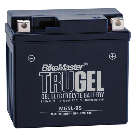 BikeMaster TruGel Battery - 12 Volt - MG5L-BS