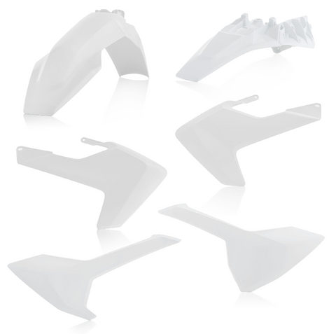 Acerbis Standard Replacment Plastics Kit for 2018-21 Husqvarna TC85 - White - 2686456811