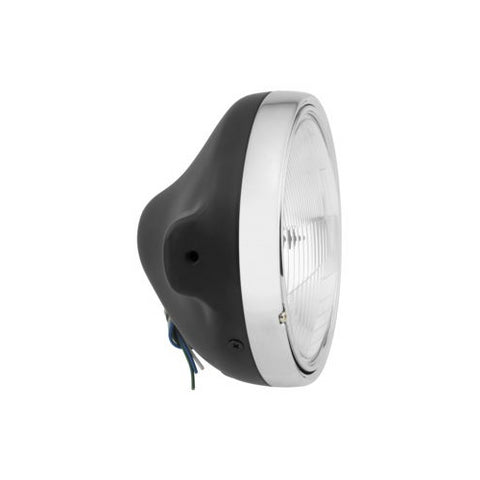 BikeMaster Slim Side Mount Headlight - Matte Black - 7 Inch - 8K7-H/B-N