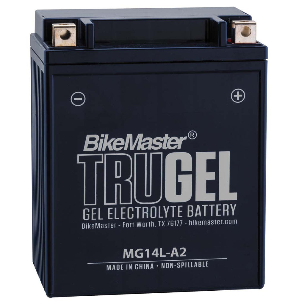 BikeMaster TruGel Battery - 12 Volt - MG14L-A2