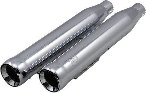 Cobra USA Neighbor Hater Mufflers for 1991-08 harley Dyna Models - Chrome - 6045