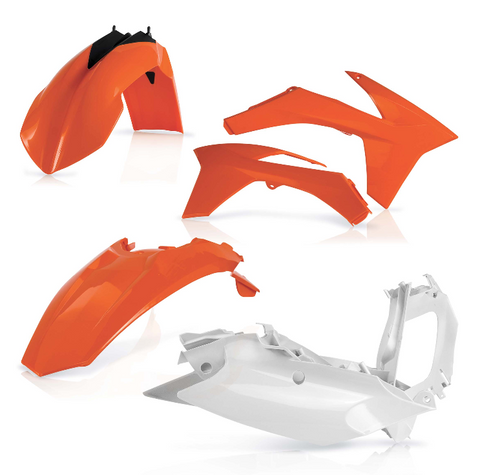 Acerbis Plastic Standard Kit for 2012-13 KTM EXC / EXC-F models - Original 12 - 2250393593