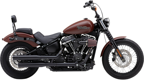 Cobra USA RPT Slip-On Mufflers for 2018-22 Harley Softail Breakout/Fat Boy - Black - 6057B