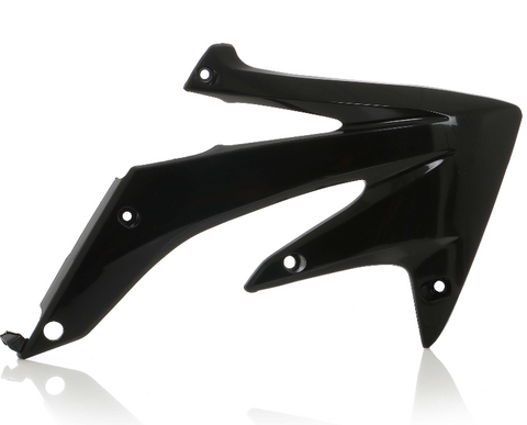 Acerbis Radiator Shrouds for Honda CRF450/R models - Black - 2043640001