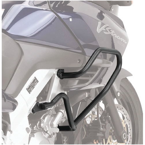 GIVI Engine Guards for 2002-12 Suzuki DL1000 V-Strom - Black - TN528