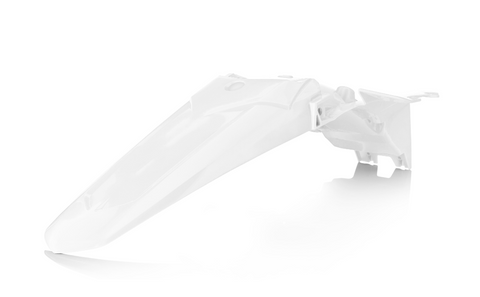 Acerbis Rear Fender for Yamaha YZ/WR models - White - 2685890002