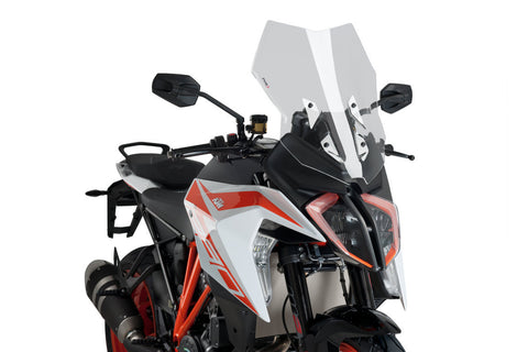 Puig Touring Windscreen for KTM 1290 Super Duke - Clear - 3564W