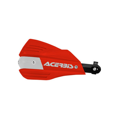 Acerbis X-Factor Hand Guards - Red/White - 2374191005