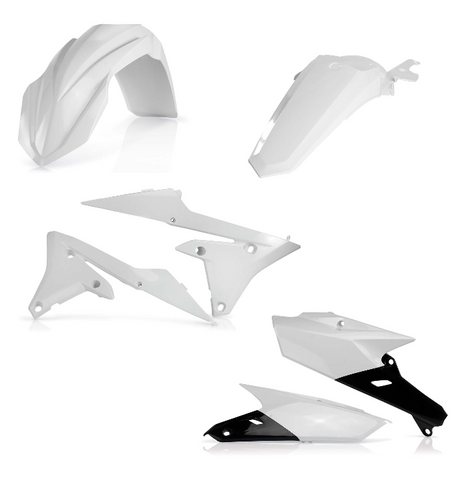 Acerbis Standard Replacment Plastics Kit for Yamaha WRF 250/450 - White - 2449630002