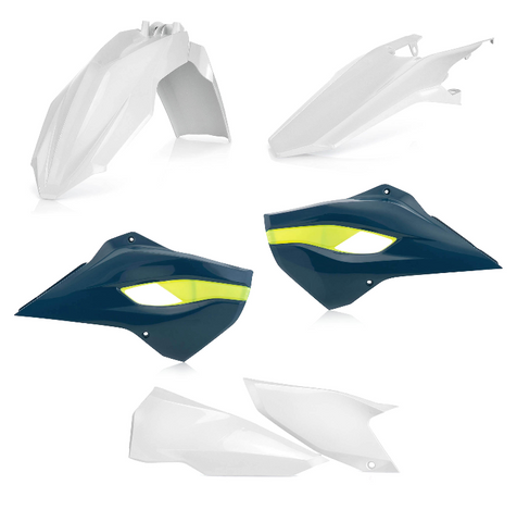Acerbis Standard Replacment Plastics Kit for 2014-16 Husqvarna FC / TC - Original 16 - 2393445135