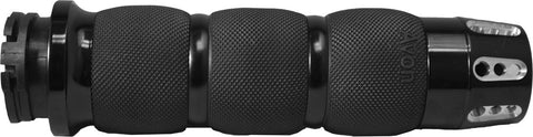 Avon Grips Air Cushion Grips for Harley Electra / Road - Black - AIR-90-AN-FL-GA