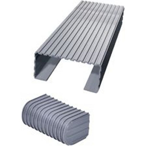 Caliber Bunkwrap Kit with End Caps - Grey - 24 Feet x 2x4 Inches - 23054