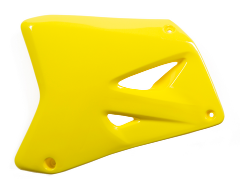 Acerbis Radiator Shrouds for 2001-08 Suzuki RM 125/250 - Yellow - 2043760231