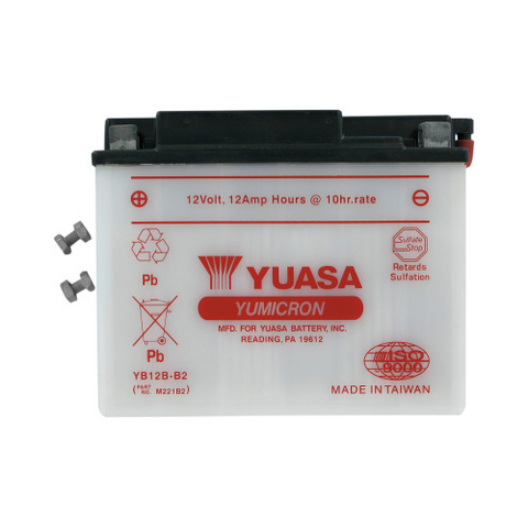 Yuasa Yumicron Battery - YUAM221B2 - YB12B-B2