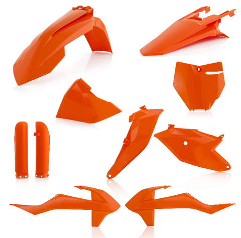 Acerbis Full Replacement Plastics Kit for 2018-21 KTM 85 SX - Orange 16 - 2686025226