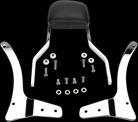 Cobra USA Short Sissy Bar with Pad for 1999-09 Yamaha XVS1100 V-Star Custom - 02-5740