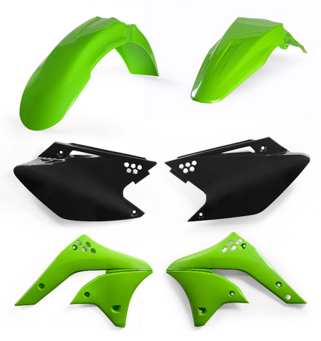 Acerbis Plastic Standard Kit for 2006-08 Kawasaki KX250F - Original 08 - 2041050357