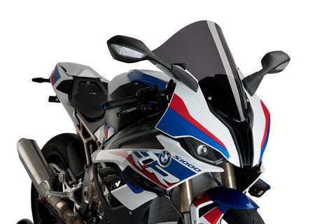 Puig Z-Racing Windscreen for BMW S1000RR - Dark Smoke - 3641F
