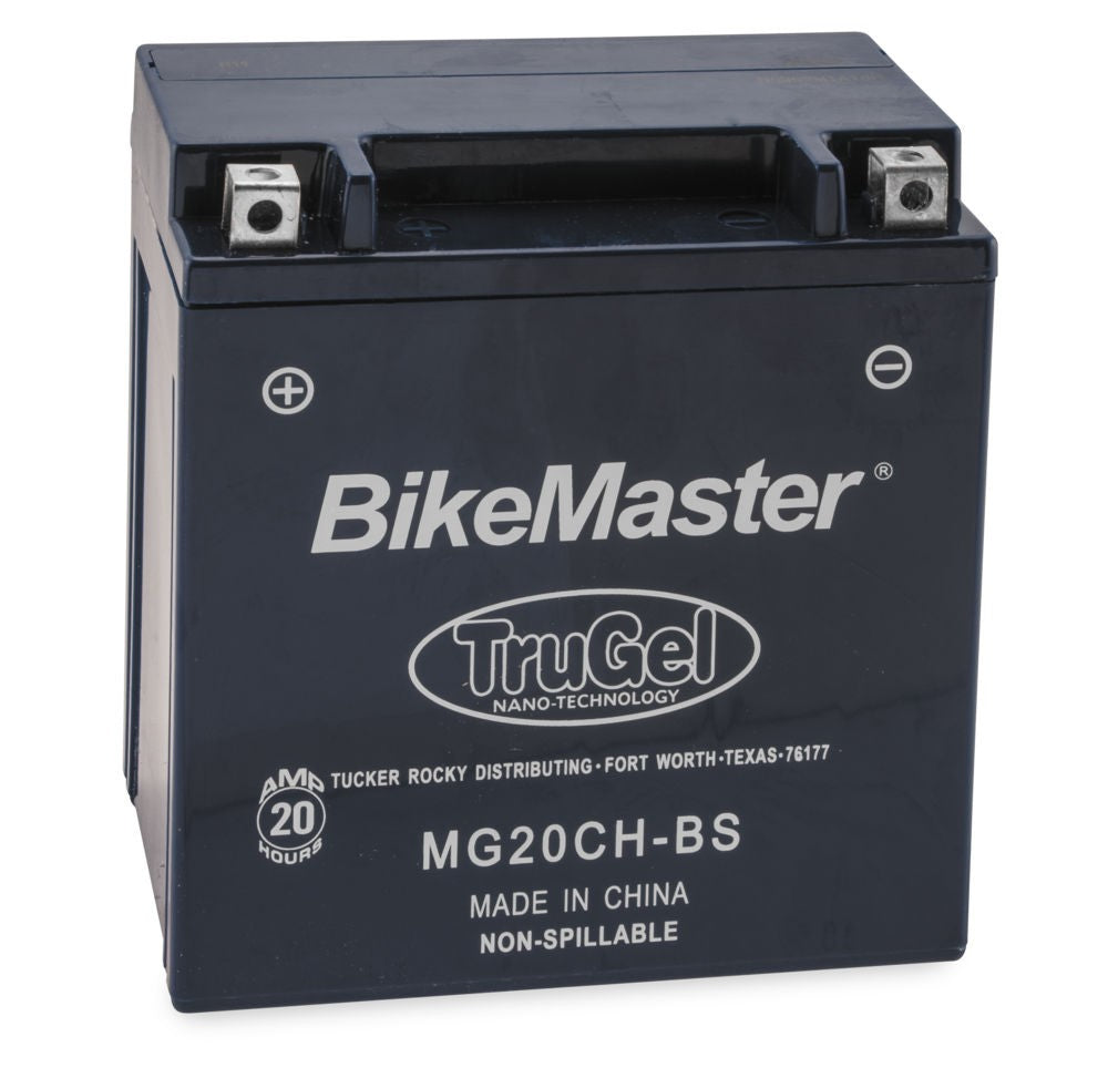 BikeMaster TruGel Battery 12 Volt MG20CHBS SVS Powersports