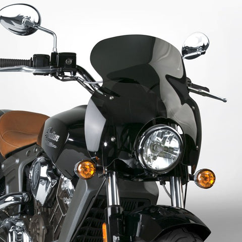 National Cycle Wave Quick Release Windshield for Indian Scout - Dark Gray - N21605