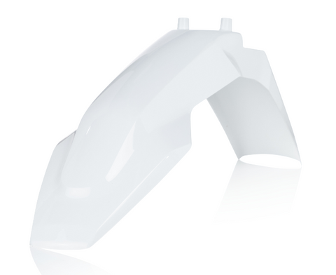 Acerbis Front Fender for 2017-21 Husqvarna TC65 - White - 2732000002