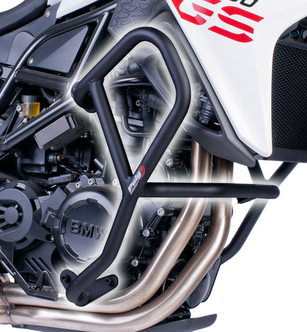 Puig Engine Guards for BMW F800GS 2013-17 - Black - 6537N