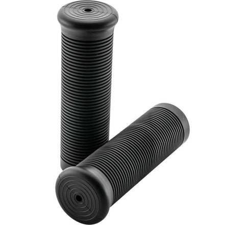 BikeMaster Grips - Black/High Fidelity - 7/8 Inch Bars - WLG-208-Black