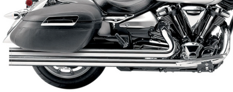 Cobra Speedster Long Exhaust for 2006-13 Yamaha XV1900CT Stratoliner - Chrome - 2924T