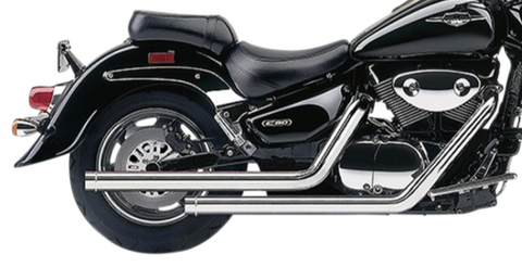 Cobra USA Dragsters Exhaust System for 2005-09 Suzuki VL1500 Boulevard C90 - Chrome - 3620T