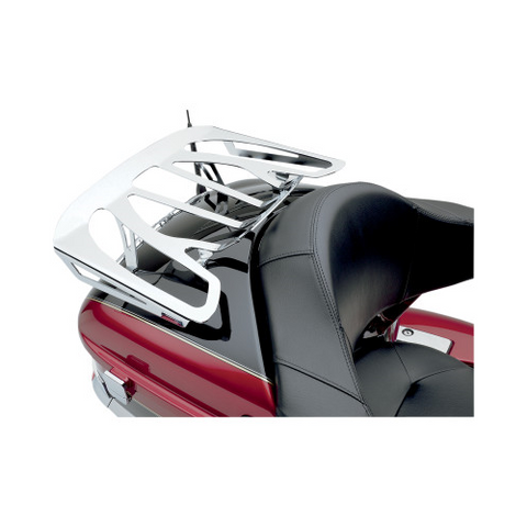 Cobra USA Solo Luggage Rack for 2009-20 Kawasaki VN1700 Vulcan Voyager - Chrome - 02-4469