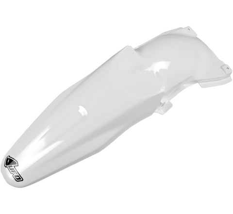 UFO Plastics MX Rear Fender for 2006-08 Kawasaki KX250F/KX450F - White - KA03766-047